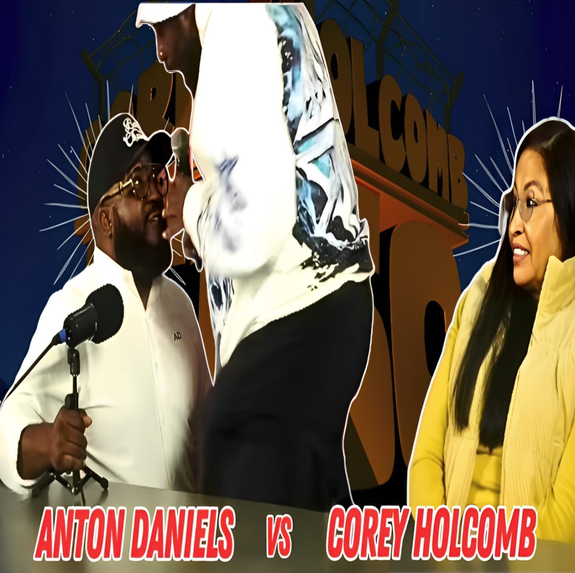 Black Podcasting - Anton Daniels GOES OFF on Corey Holcomb in Heated Confrontation (VIDEO)