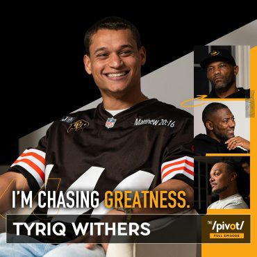 Black Podcasting - Tyriq Withers, Actor shares how football paved unlikely path, trusting the process from winning an Orange Bowl with Florida State to starring in Hollywood films, faith, redefining success, turning grief into passion and Marlon Wayans' influence.