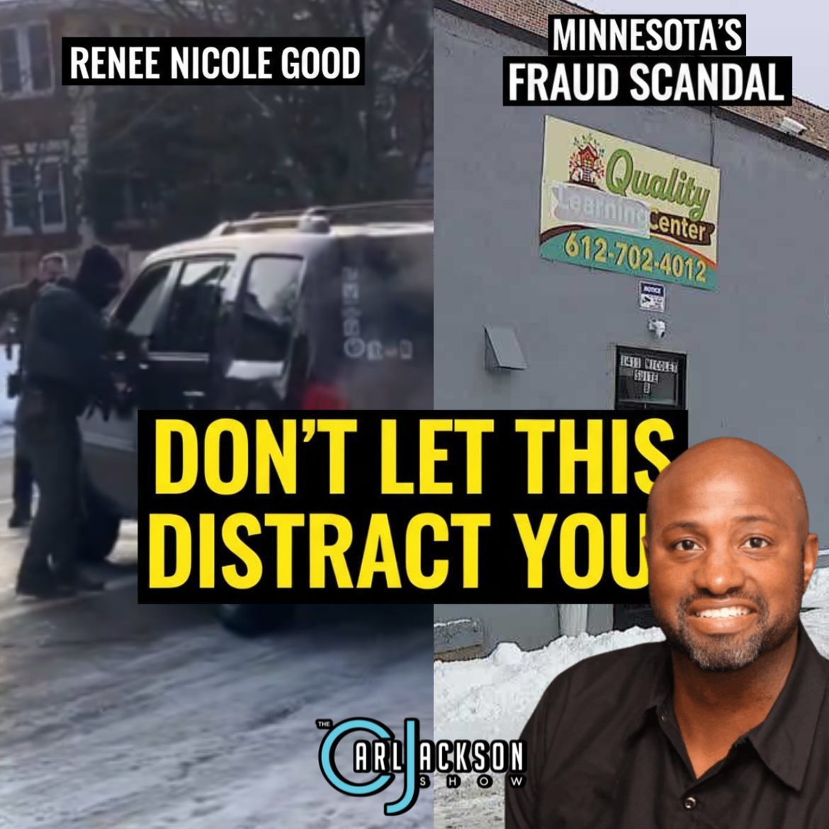 Black Podcasting - Don’t Let The Justified Shooting Of Renee Nicole Good Distract From Minnesota’s Fraud Scandal