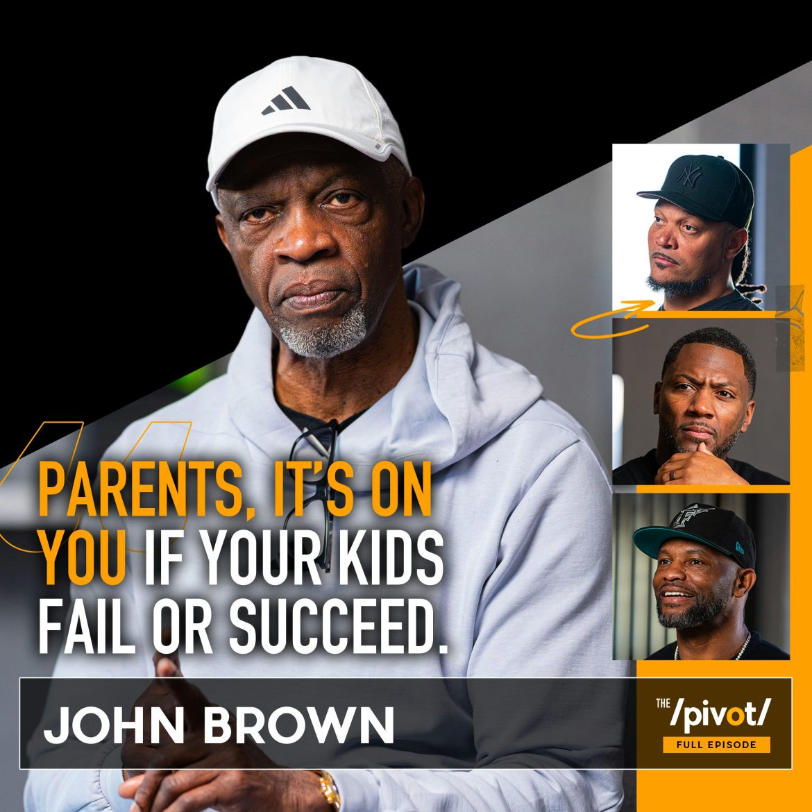 Black Podcasting - John Brown won't apologize for his parenting playbook to greatness or his primary role in shaping his sons’ athletic careers, all 3 reaching elite levels, especially All-Pro Amon-Ra St. Brown, who credits his dad for his NFL mindset, discipline & drive.