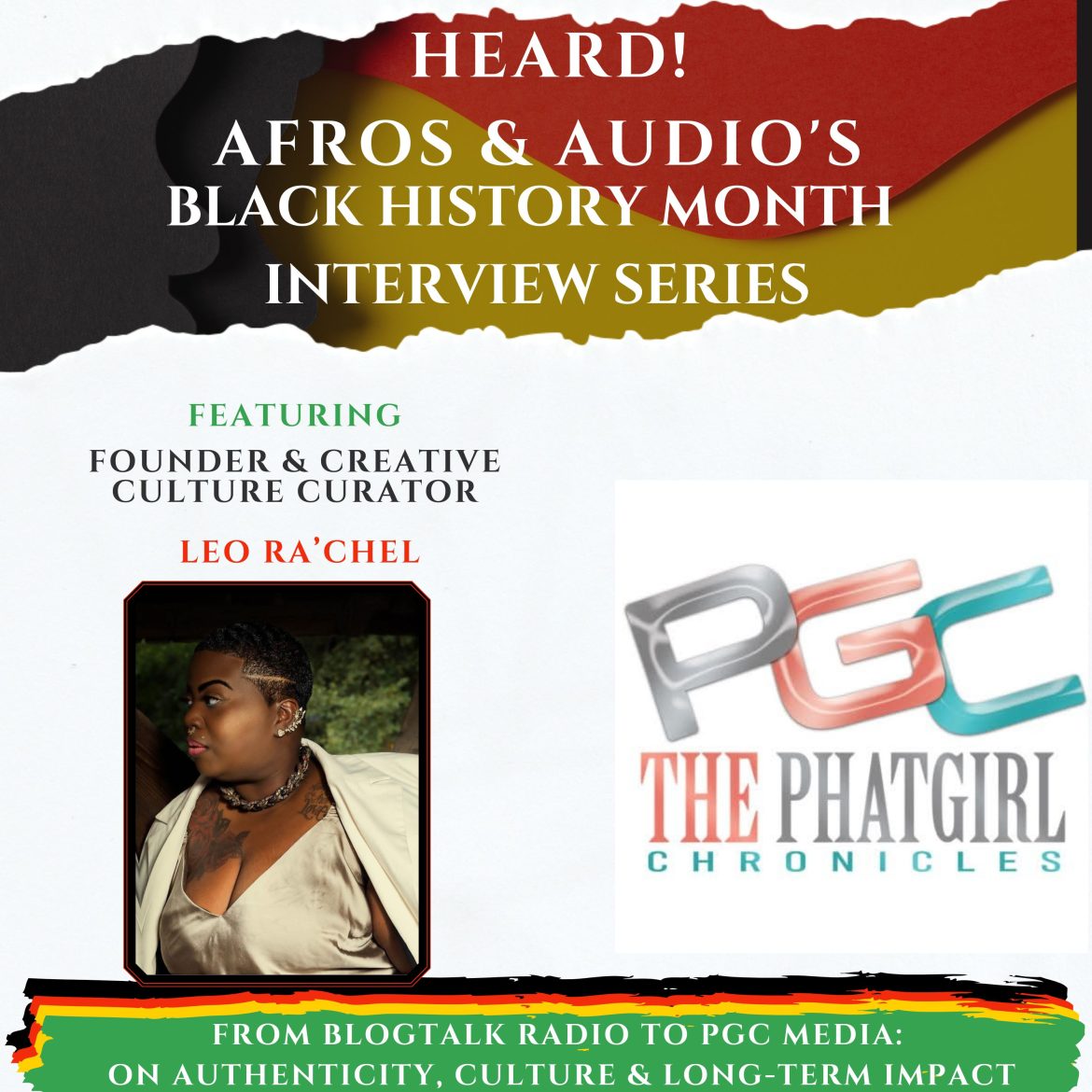 Black Podcasting - From BlogTalk Radio to PGC Media: Leo Ra'Chel on Authenticity, Culture & Long-Term Impact
