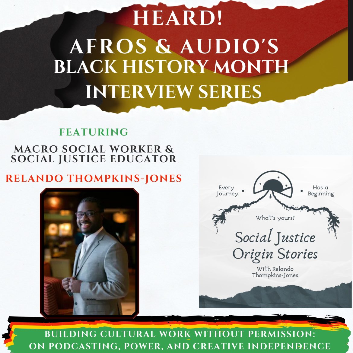 Building Cultural Work Without Permission | Relando on Podcasting, Power, and Creative Independence Black Podcasting - Building Cultural Work Without Permission | Relando on Podcasting, Power, and Creative Independence