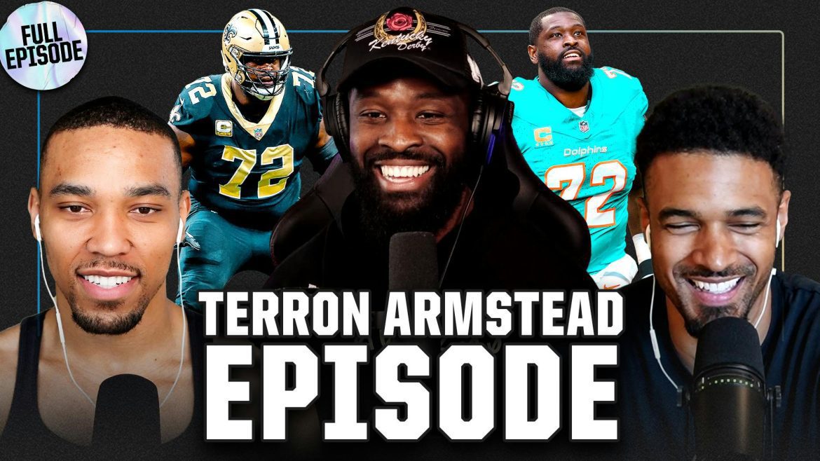 Black Podcasting - Terron Armstead: Life After Football, Best RB Duos & Why NO ONE Can Outrun Tyreek Hill