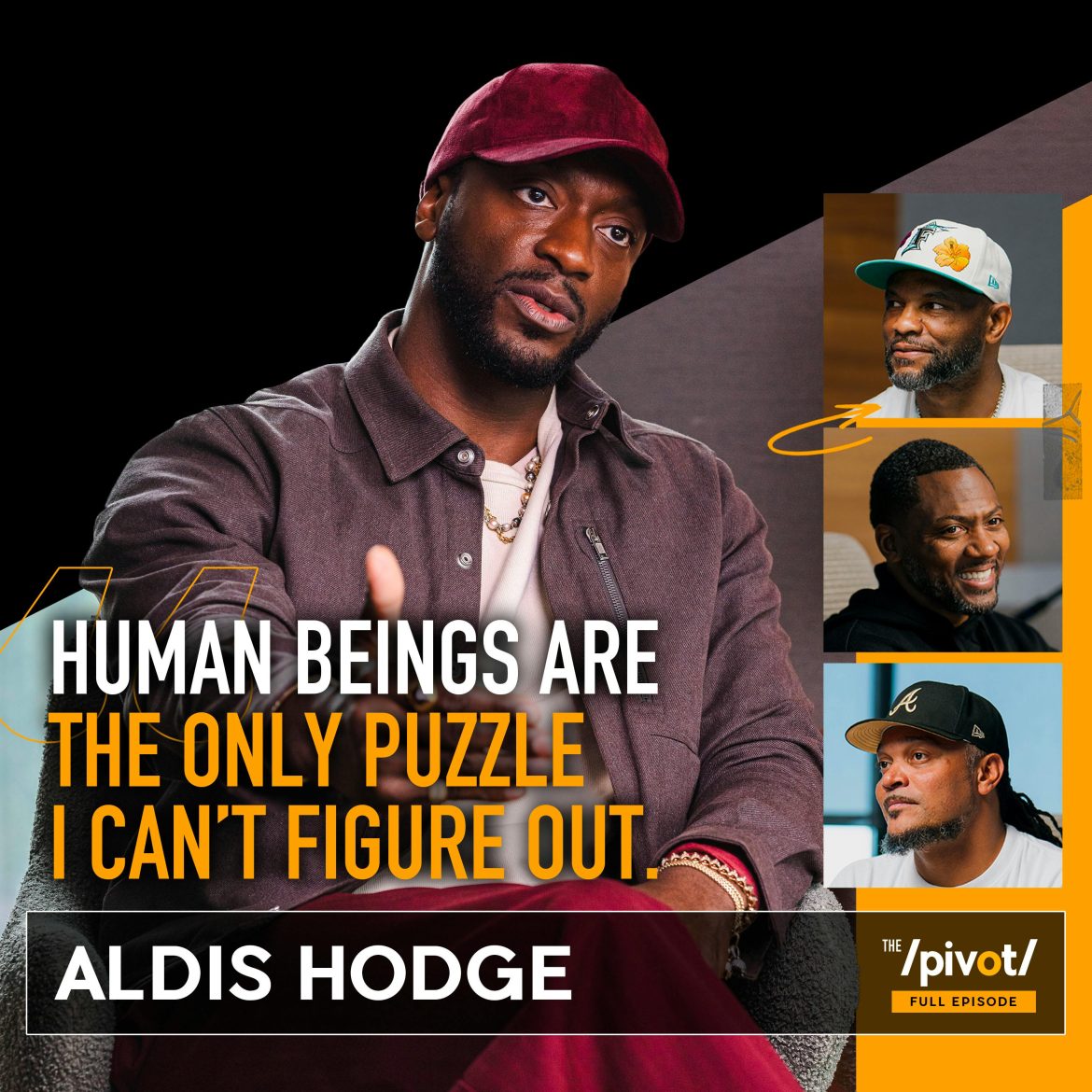 Black Podcasting - Aldis Hodge the long-time respected actor, visionary producer opens up on his proudest role, talks being raised by a strong single mom, shaped by adversity, driven by purpose and why he's unapologetic about using his voice and craft to uplift culture.