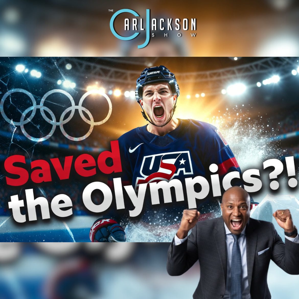 Black Podcasting - Did The Men’s U.S. Hockey Team Save The Olympics?