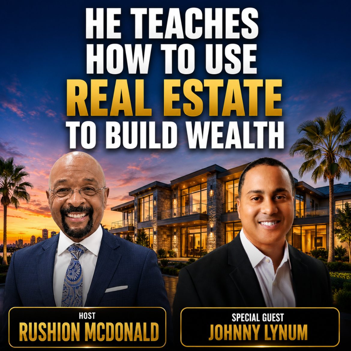 Financial Tip: He gives millionaire Real Estate Success Strategies: What They Forgot to Teach You in School. Black Podcasting - Financial Tip: He gives millionaire Real Estate Success Strategies: What They Forgot to Teach You in School.