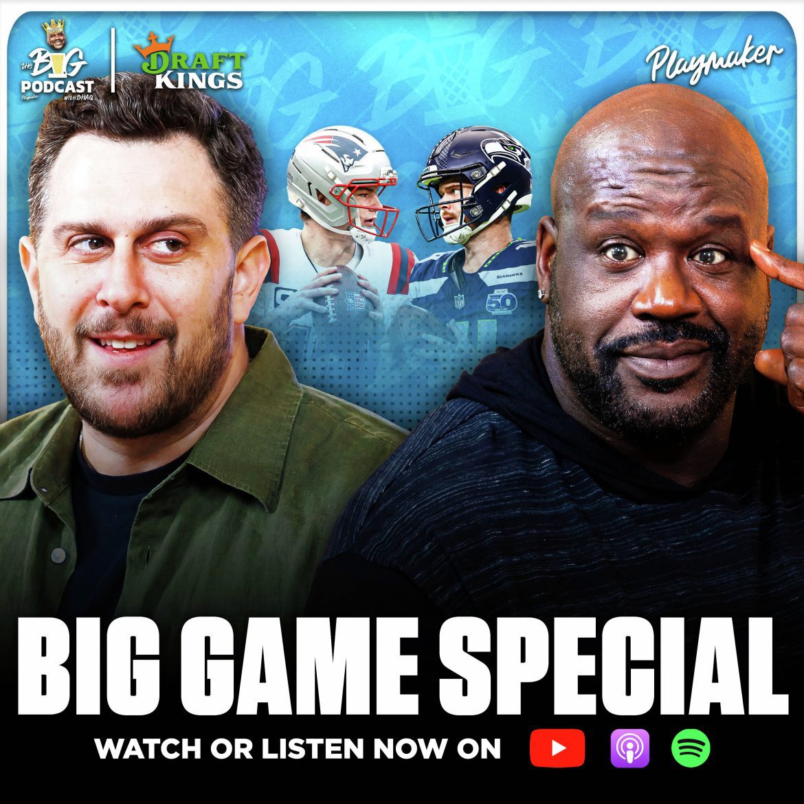 Black Podcasting - Super Bowl Special: Shaq Shares His Bets For The Big Game