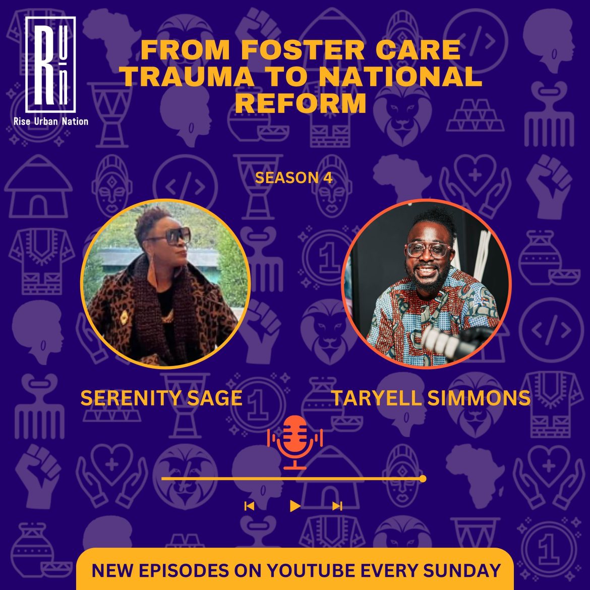 Black Podcasting - From Foster Care Trauma to National Reform: The Power of Sibling Bonds with Serenity Sage