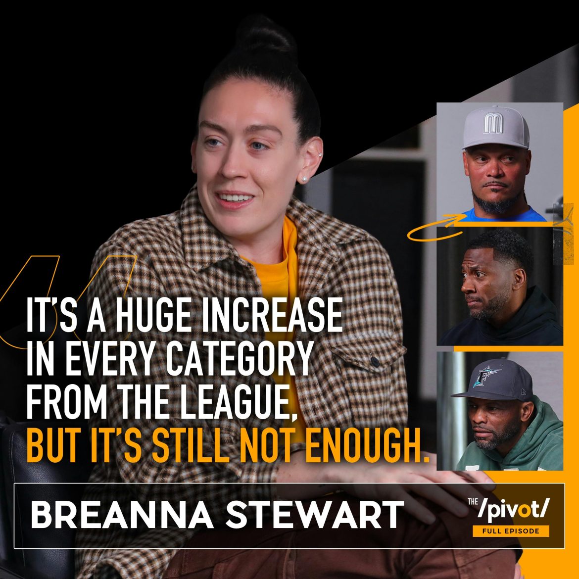 Black Podcasting - Breanna Stewart leading talks for new WNBA CBA, championship mindset, impact of Unrivaled league, on-court rivalries being a good thing, legacy of UCONN March Madnesss, using platform for change and finding a new winning purpose in motherhood
