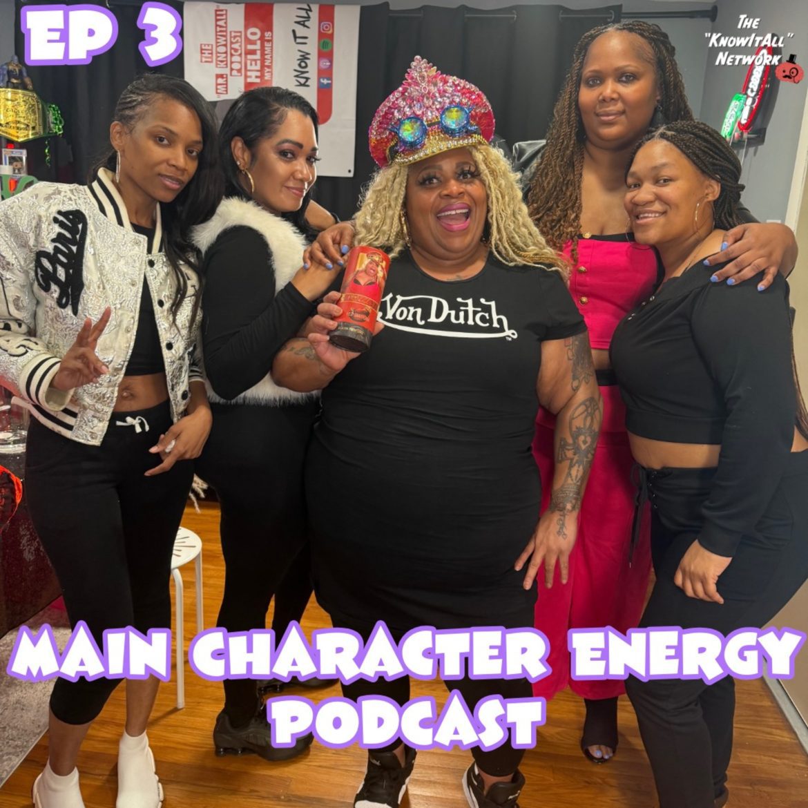 Black Podcasting - Main Character Energy Podcast Ep 3: $500 (Feat. Red Snapperrr)