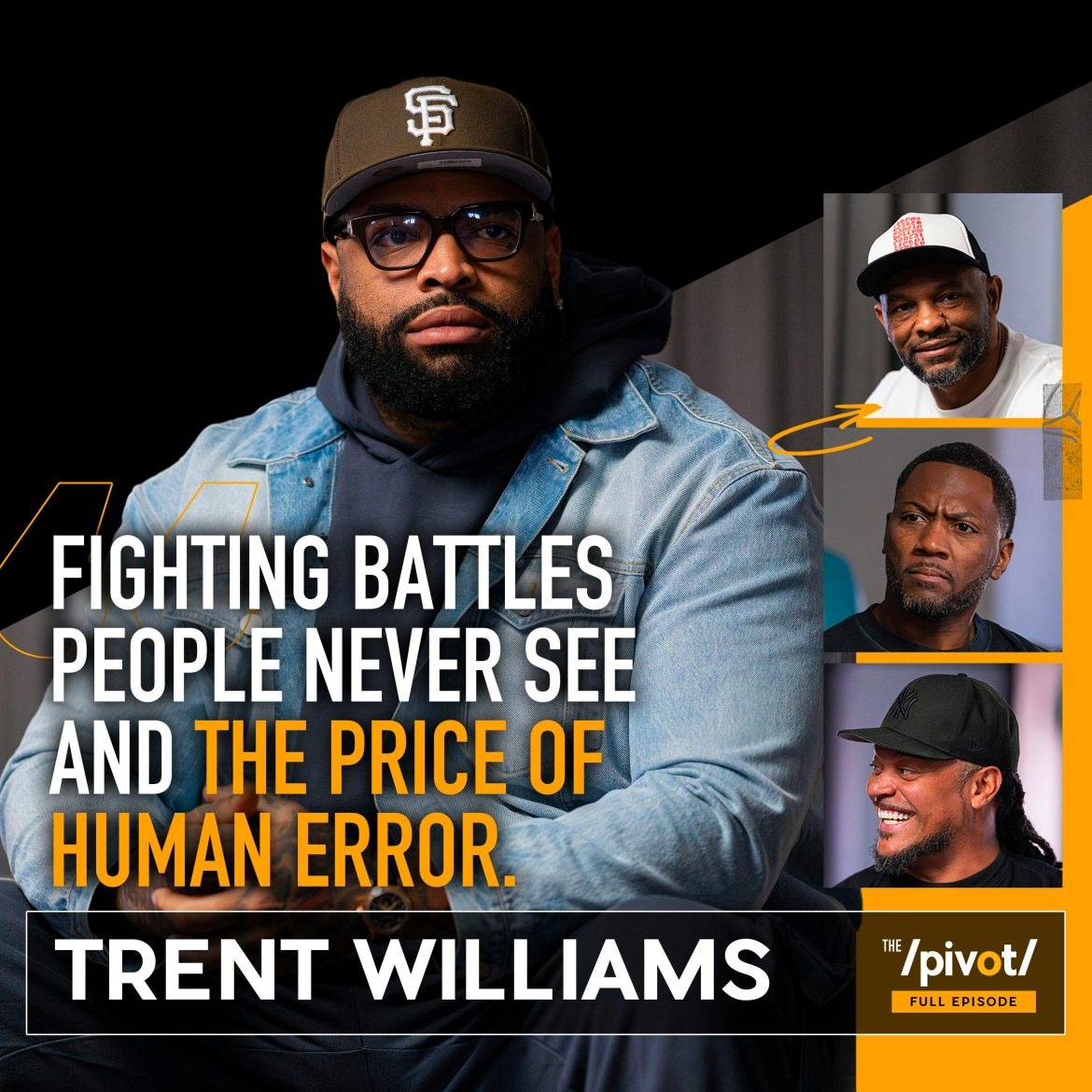 Black Podcasting - Trent Williams 17-Year NFL Career still going strong, future of the All-Pro, 49ers off-season, blocking for Christian McCaffrey, Kyle Shanahan’s genius, mental toughness, overcoming loss and how his cancer battle forever changed him