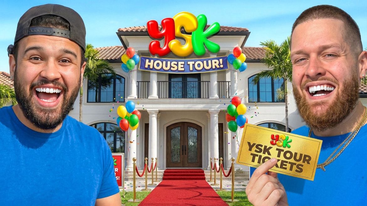 Black Podcasting - THE YSK HOUSE TOUR! -You Should Know Podcast-