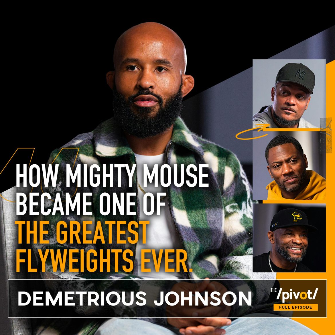 Black Podcasting - Demetrious Johnson, Mighty Mouse, one of the greatest flyweights of all time on rough upbringing to MMA greatness, raised by a deaf mom, Dana White let down, UFC Turmoil, combat legacy, lessons of fatherhood, marriage, and life beyond the cage.