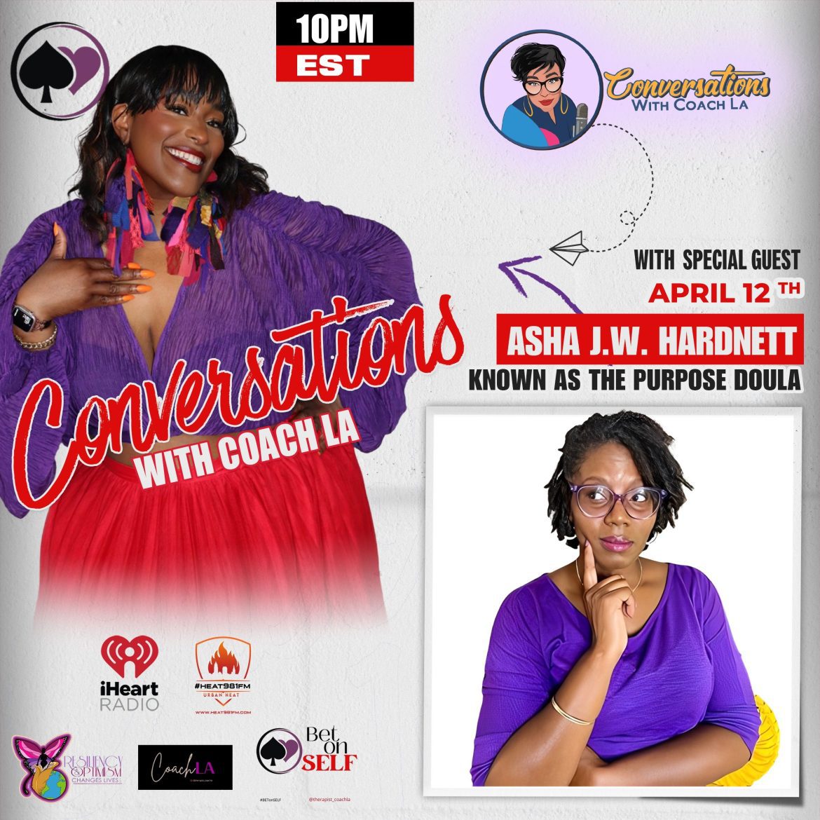 Black Podcasting - Purpose in Motion: Integrating Passion & Impact with Asha Hardnett