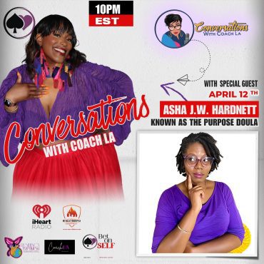 Black Podcasting - Purpose in Motion: Integrating Passion & Impact with Asha Hardnett