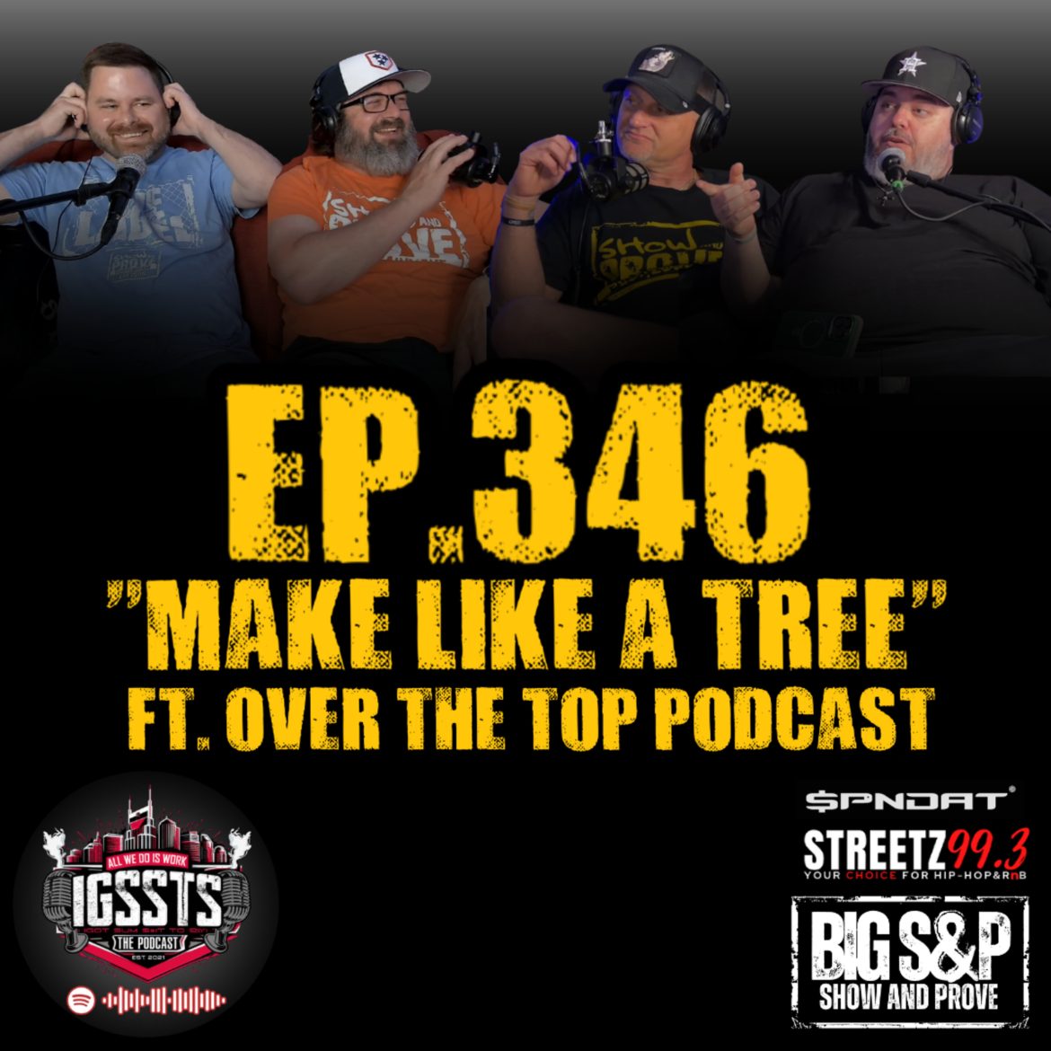 Black Podcasting - Episode 346 - "Make Like A Tree" Feat. Over The Top Podcast