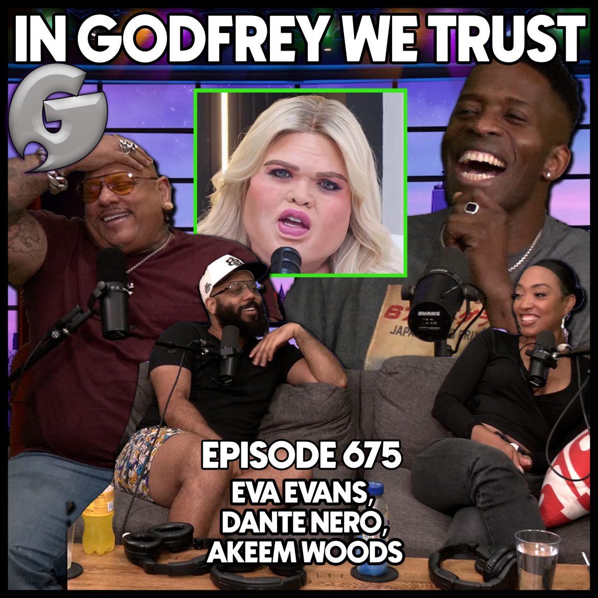 Black Podcasting - 675.  Was Druski's Sketch Too Far? | Dante Nero, Akeem Woods, and Eva Evans