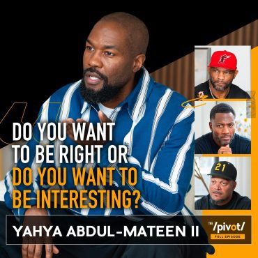 Black Podcasting - Yahya Abdul-Mateen Emmy Award-Winning actor on choosing to be interesting vs being right, opens up on pain, purpose, staying true to himself and honor of playing Denzel's role as John Creasy in Netflix's Man on Fire.