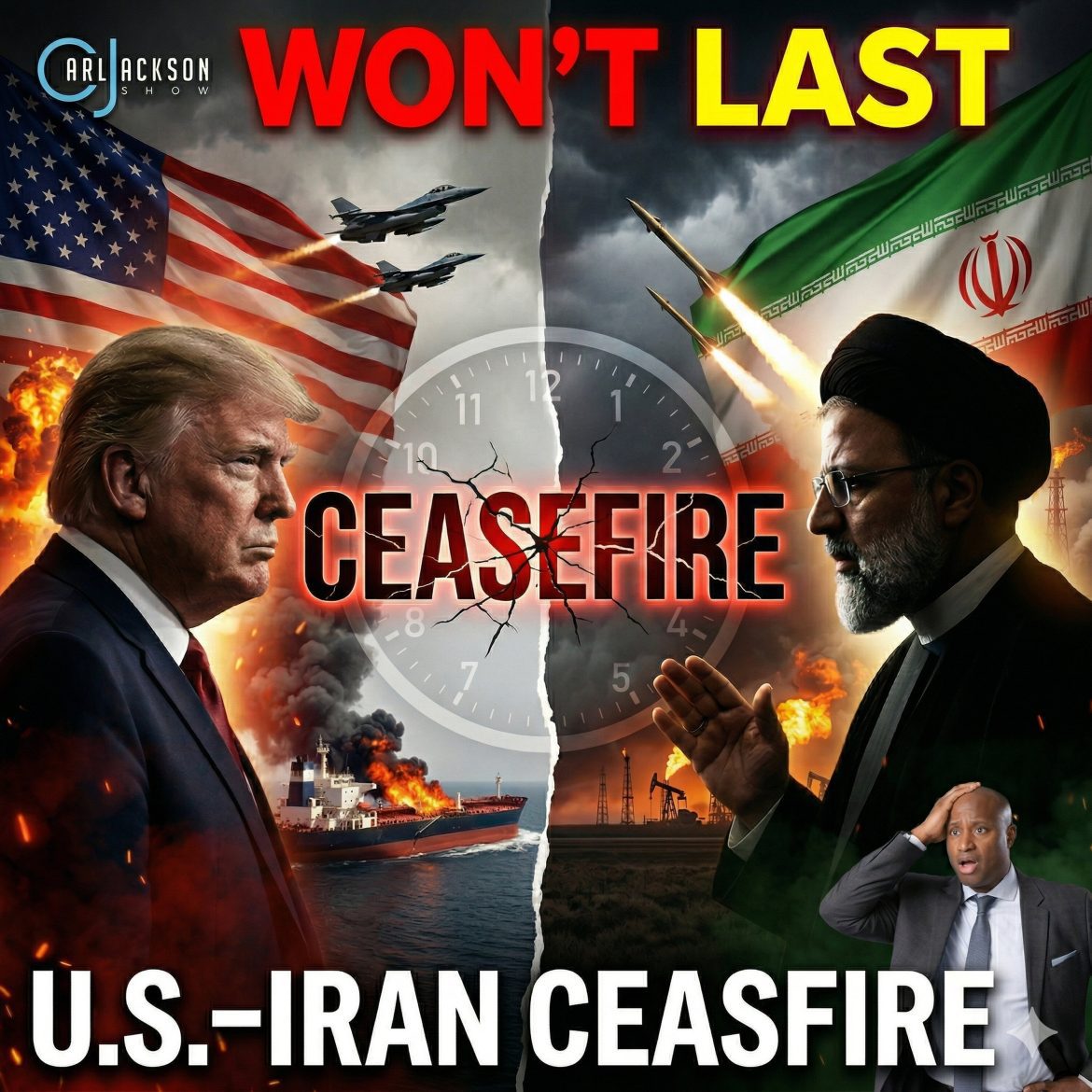 Black Podcasting - Why A U.S.- Iran Ceasefire Won’t Last