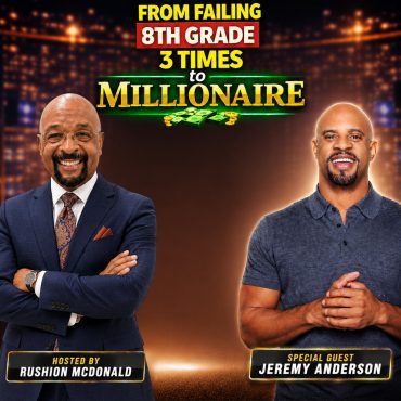 Black Podcasting - Overcoming the Odds: Shares his journey from struggling student with “wasted potential” to successful entrepreneur, speaker, and philanthropist.
