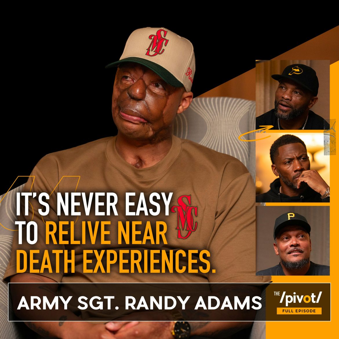 Black Podcasting - Randy Adams: Army Sgt on reliving death, Chicago streets to Afghanistan, choosing war over jail,  life-changing battle of survival, depression to despair, finding faith and what kept him alive during dark times.