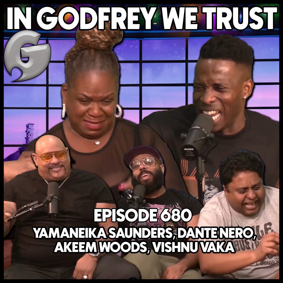 Black Podcasting - Indian Michael Jackson got her CRYIN' | Yamaneika Saunders, Dante Nero, Akeem Woods, and Vishnu Vaka IGWT 680