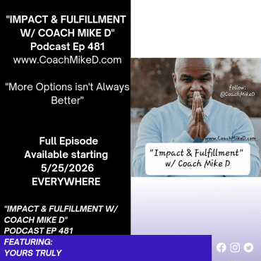 Black Podcasting - Ep: 481-More Options isn't Always Better