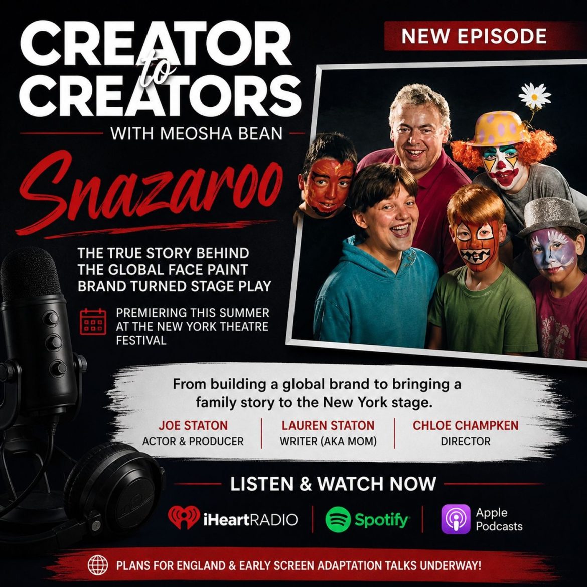 Creator to Creators S7 Ep 101 Joe Staton The Snazaroo Story Black Podcasting - Creator to Creators S7 Ep 101 Joe Staton The Snazaroo Story