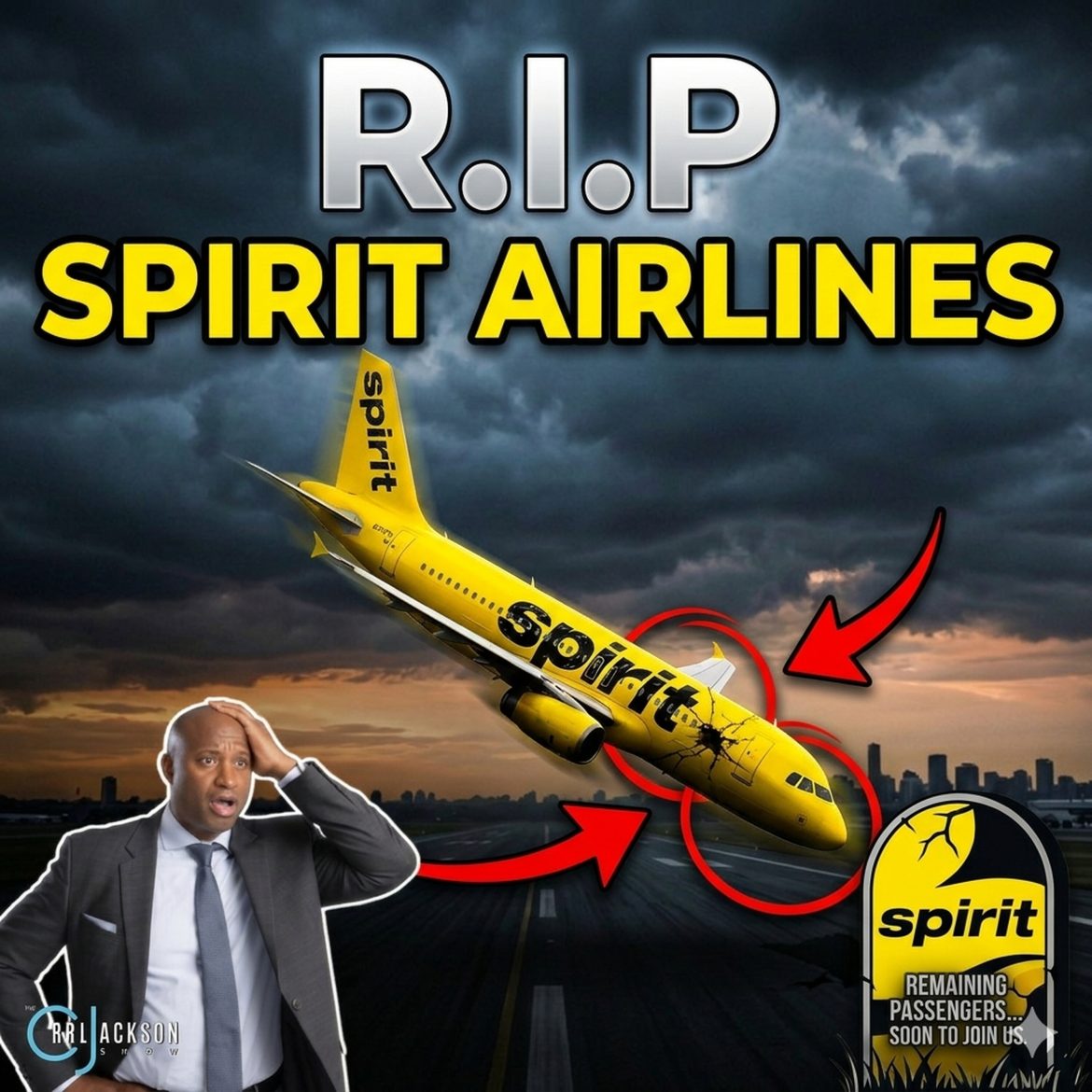 Black Podcasting - R.I.P Spirit Airlines