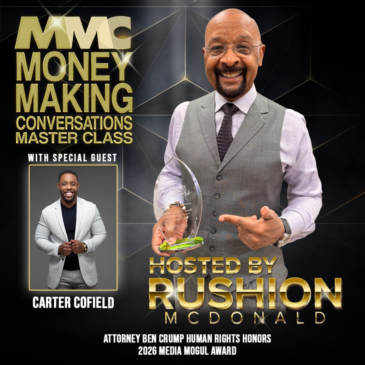 Black Podcasting - Grief Motivation: Lost both parents by age 16. Used grief as motivation to excel academically and professionally.