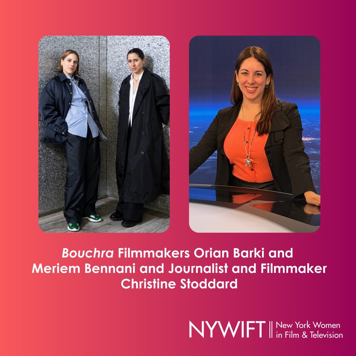 Black Podcasting - Bouchra Filmmakers Orian Barki & Meriem Bennani and Journalist/Filmmaker Christine Stoddard