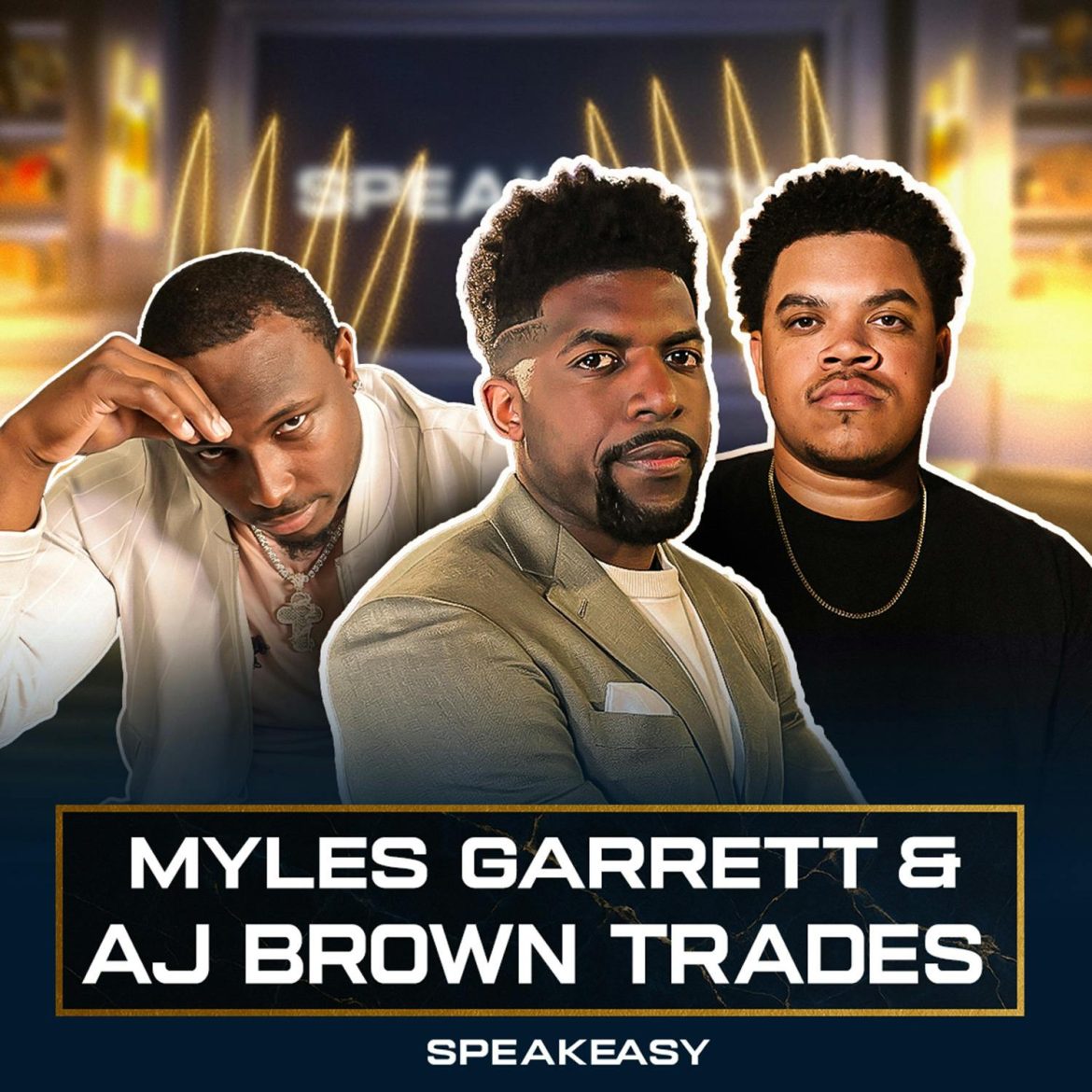 Black Podcasting - Acho, Shady & Carebear React To Myles Garrett TRADE, A.J. Brown A PATRIOT, Odell RETURNS! & MORE!