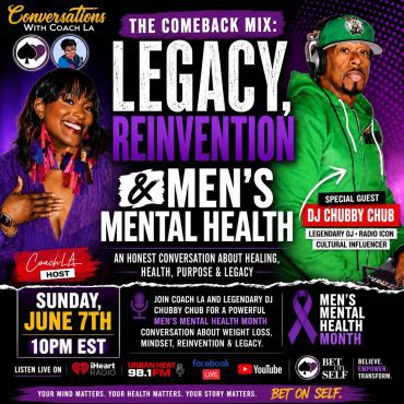 Black Podcasting - The Comeback Mix: DJ Chubby Chub on Legacy, Reinvention, Men's Mental Health & Losing More Than Weight