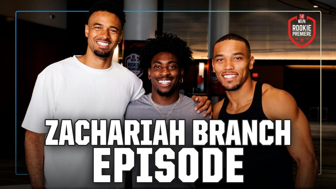 Black Podcasting - Zachariah Branch on getting drafted to the Falcons, why he transferred from USC to Georgia and more!