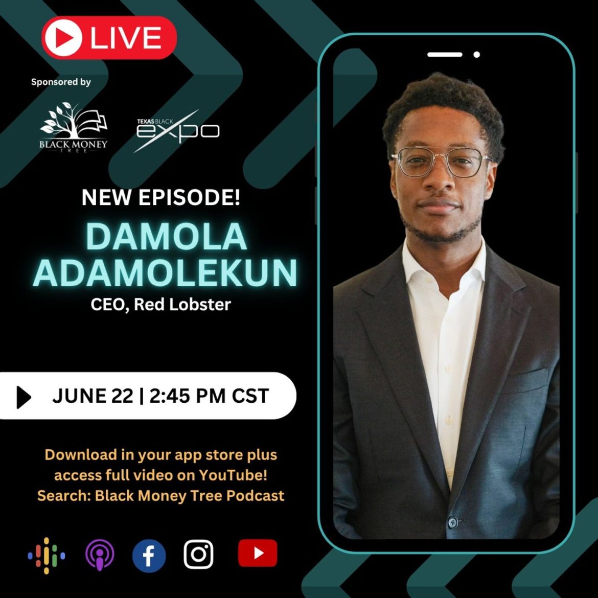 Black Podcasting - Damola Adamolekun: One of America’s Youngest CEOs