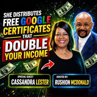 Black Podcasting - Career Change: Her partnership with Google is creating life-changing access to free tech field certifications.