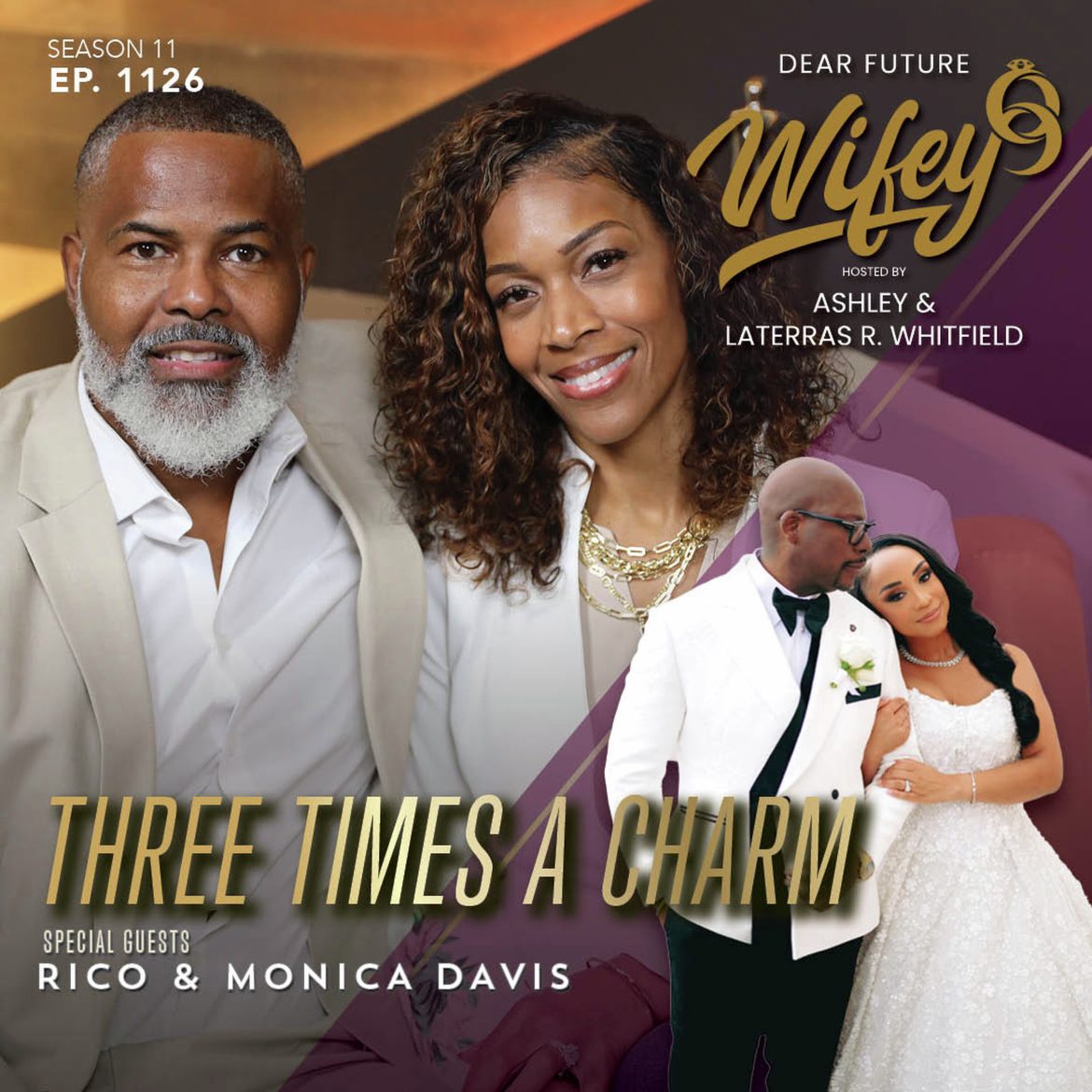 Black Podcasting - Three Times A Charm (Guests: Rico & Monica Davis)