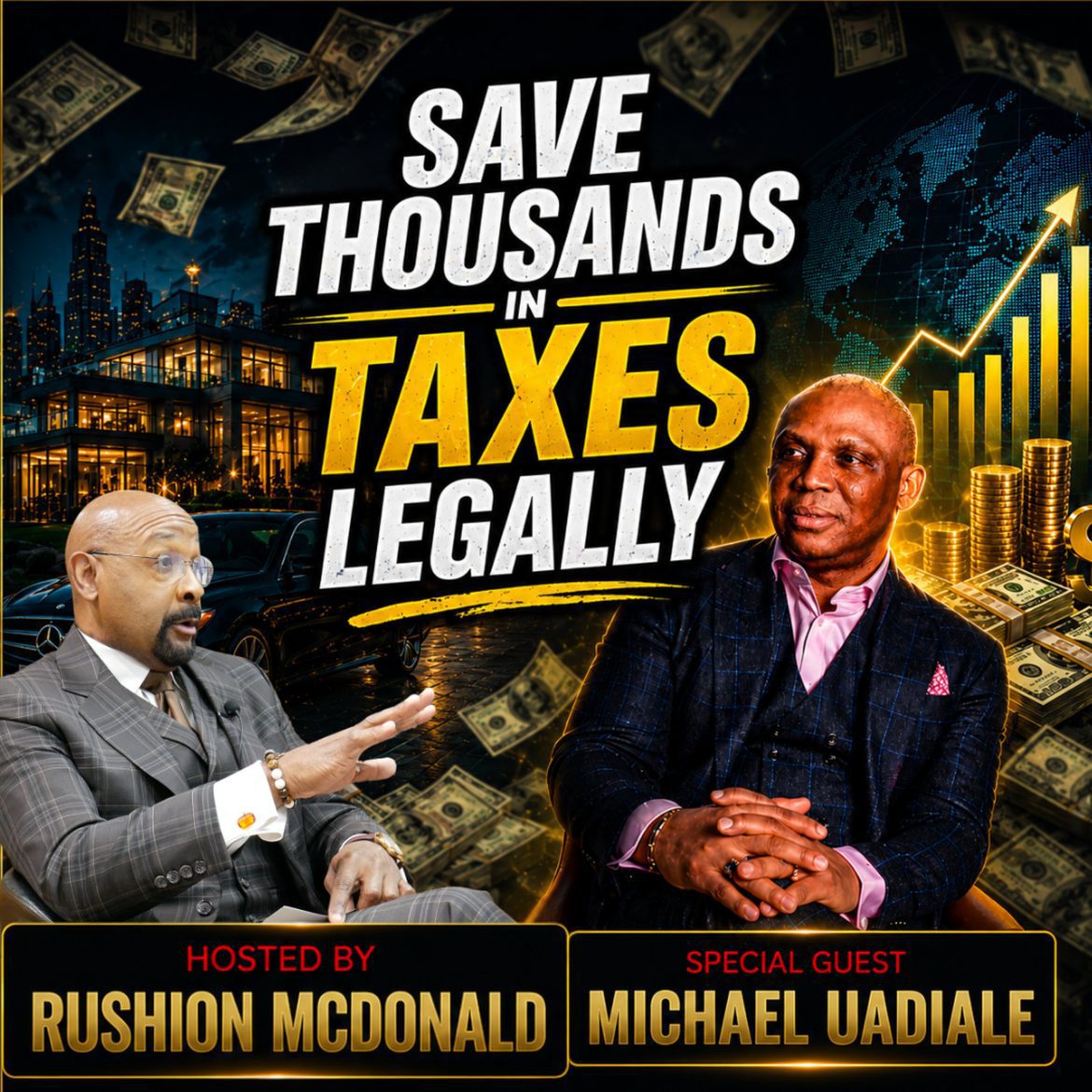 Black Podcasting - Money Tip: He reframes taxes from a burden into a strategic wealth building advantage.