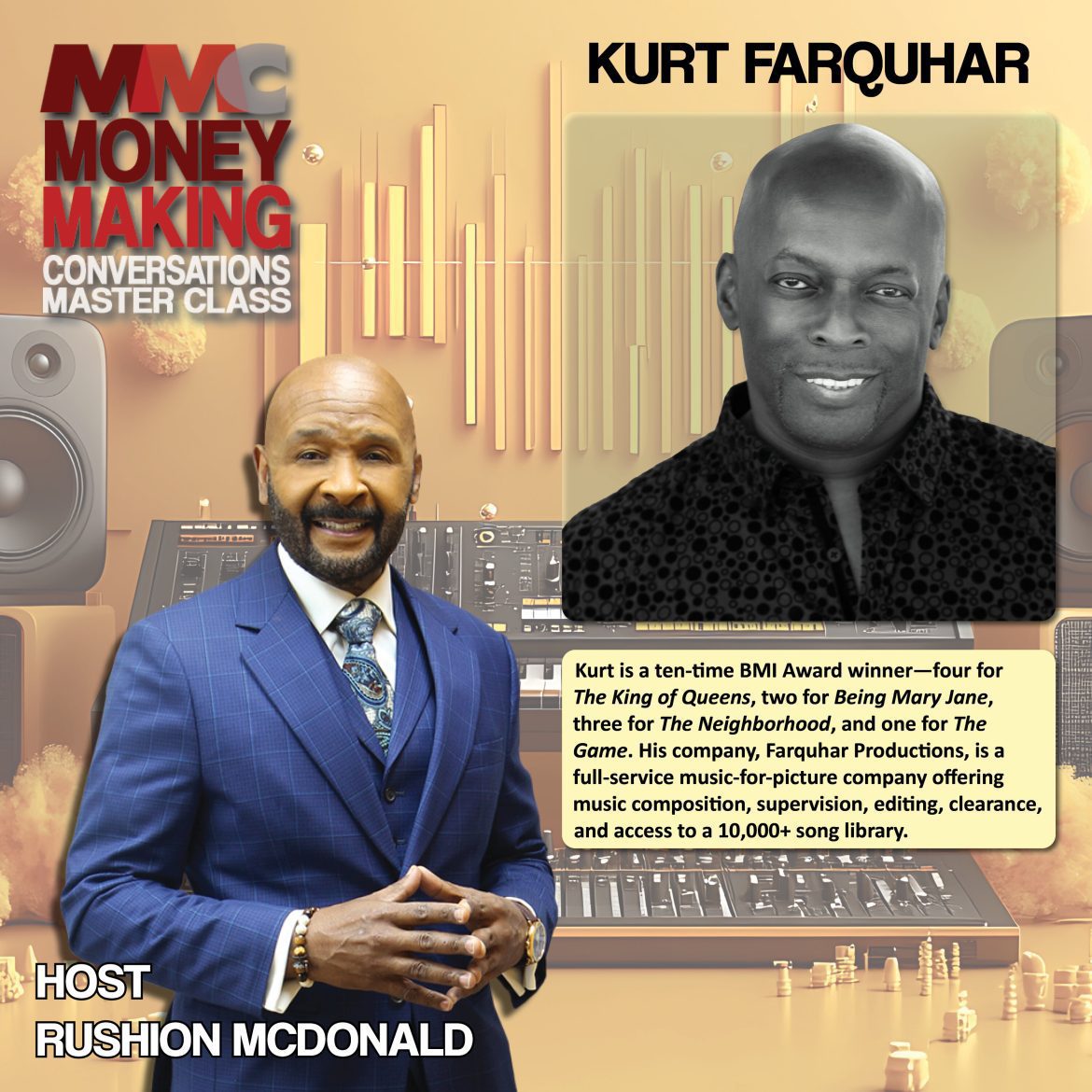 Black Podcasting - Overcoming the Odds: He highlights how sustainable success comes from mastery of craft, relationship-building, and treating creativity as a business.