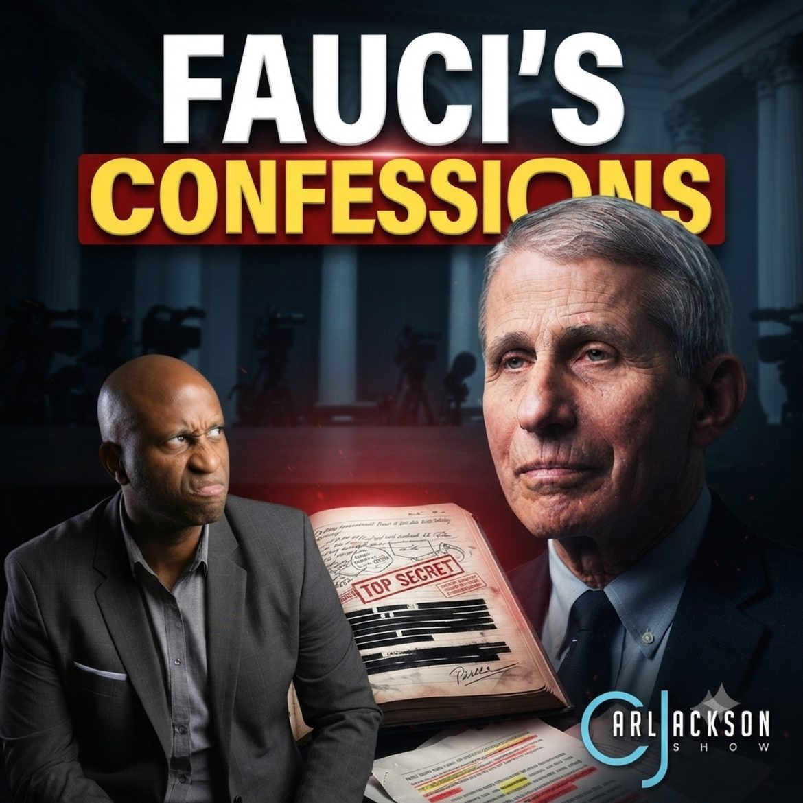 The Confessions Of Fauci Black Podcasting - The Confessions Of Fauci