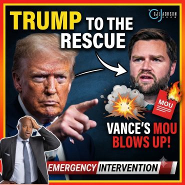 Black Podcasting - Trump To The Rescue After Vance’s MOU Blows Up!