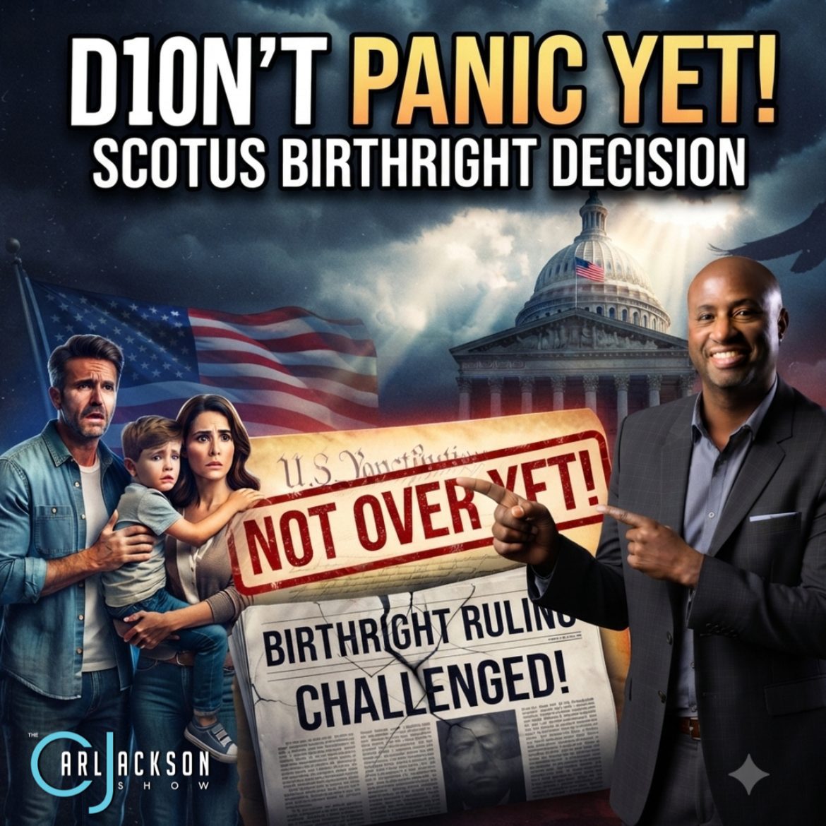 Black Podcasting - Don’t Panic Yet! Remedies For SCOTUS’s Birthright Decision w/ Mark Krikorian